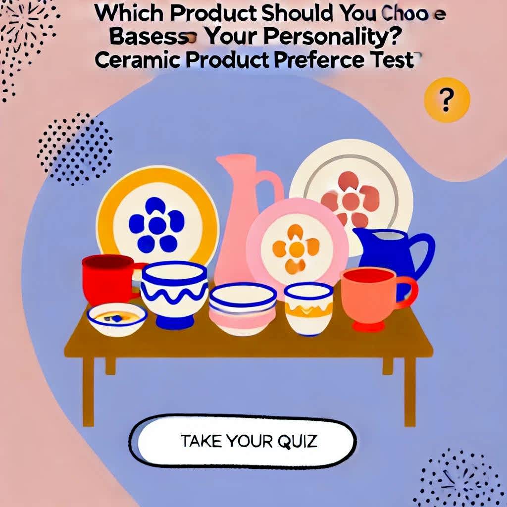 seramik ürün seçimi testi